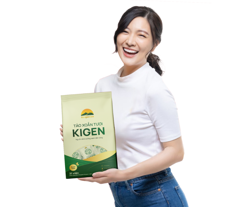 Đối tượng sử dụng tảo xoắn tươi Kigen