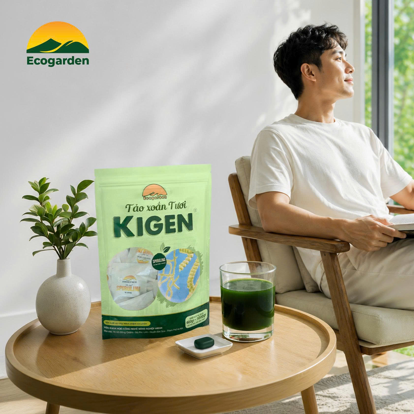 Tảo xoắn tươi nguyên bản